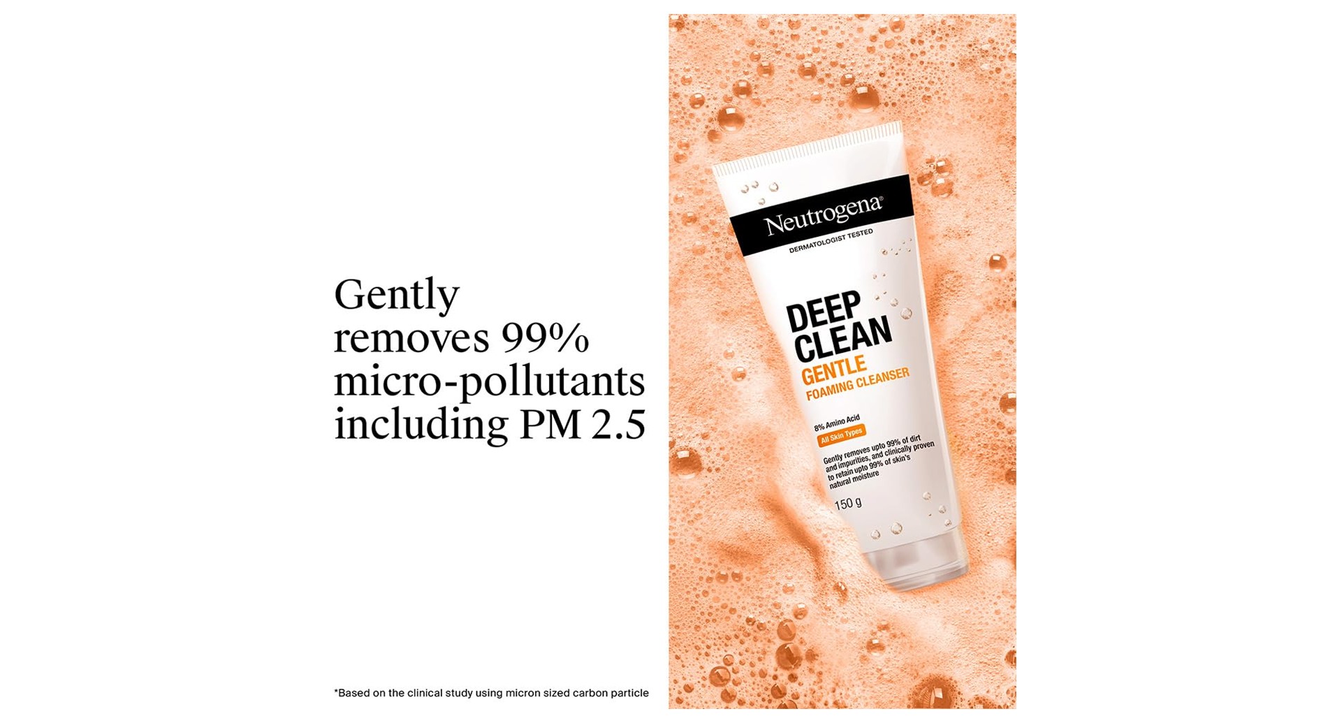Neutrogena Deep Clean Gentle Foaming Cleanser - Image 2