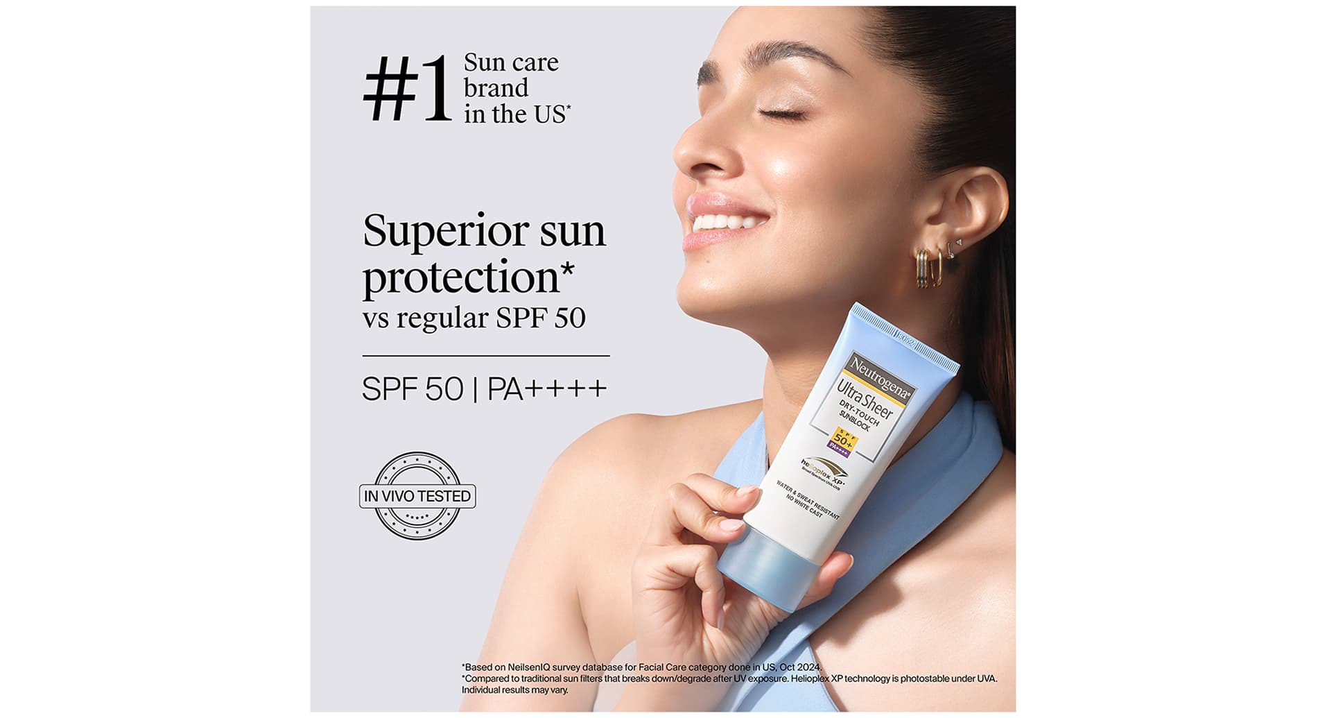 Neutrogena Ultra Sheer Sunscreen SPF 50+