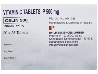 New Celin 500 Vitamin C Tablet