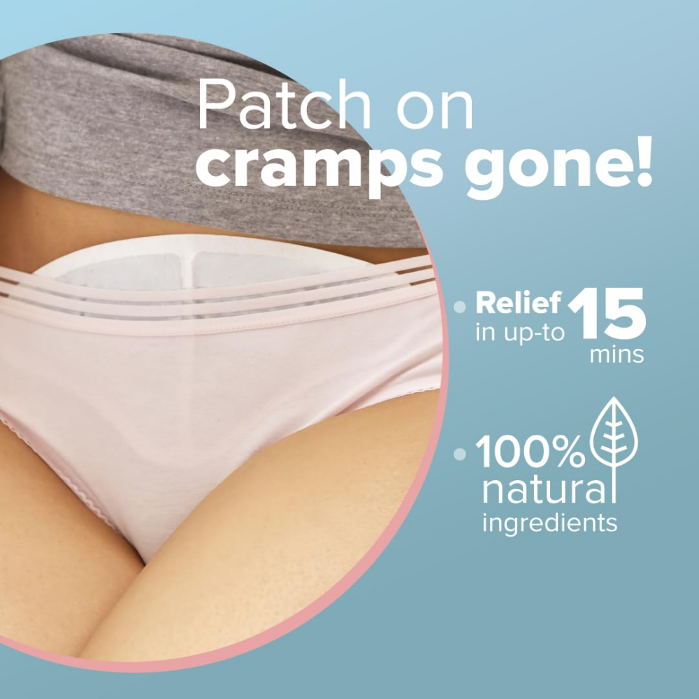 Nua Cramp Comfort Heat Patch