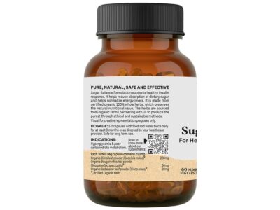 Organic India Sugar Balance Veg Capsule