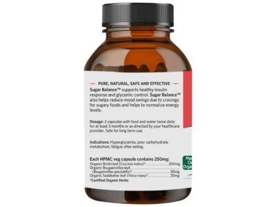 Organic India Sugar Balance Vegicaps