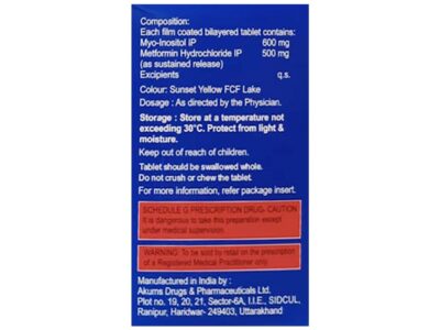Ovabless-Myo Met Tablet SR