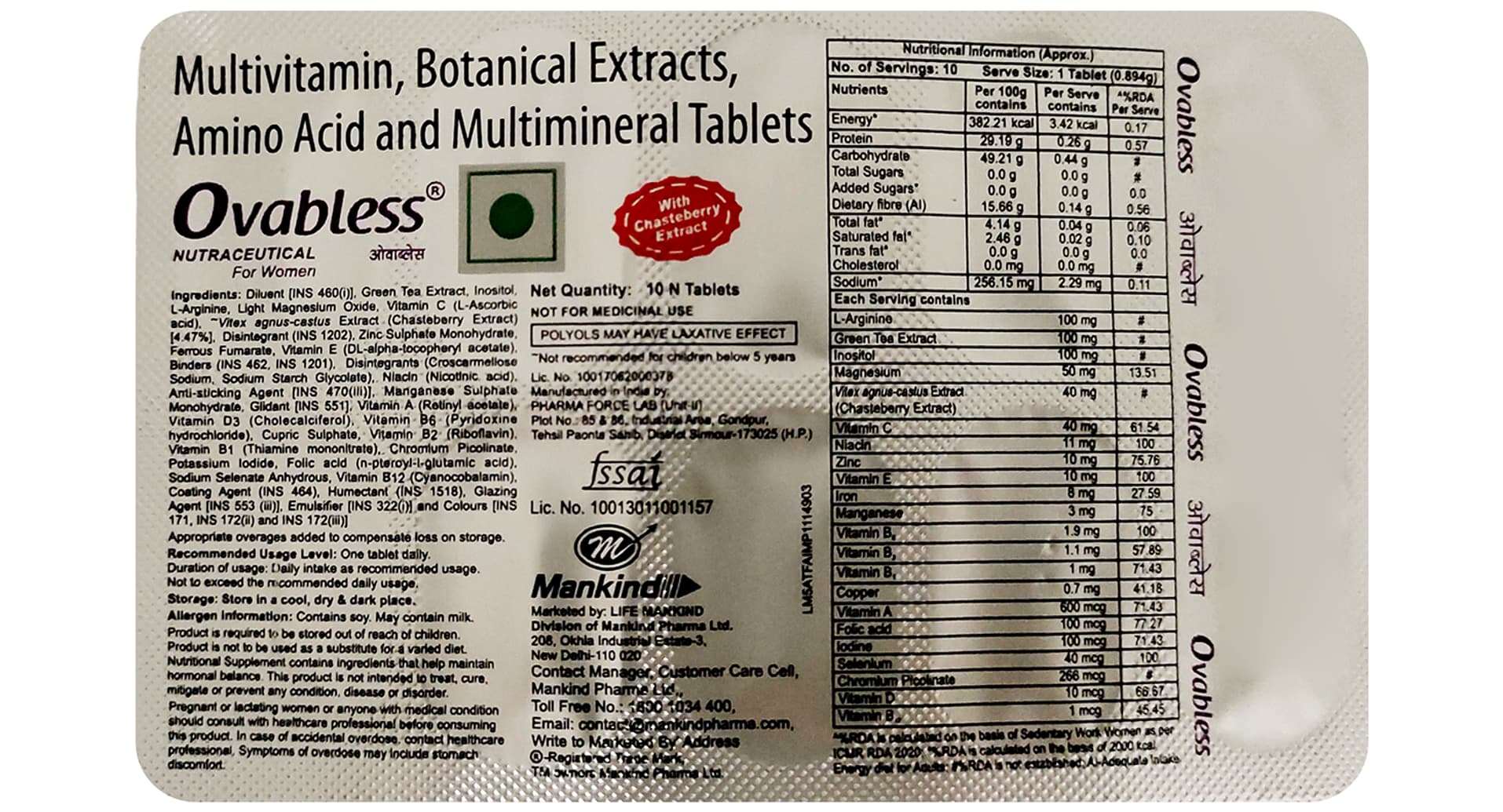 Ovabless Tablet