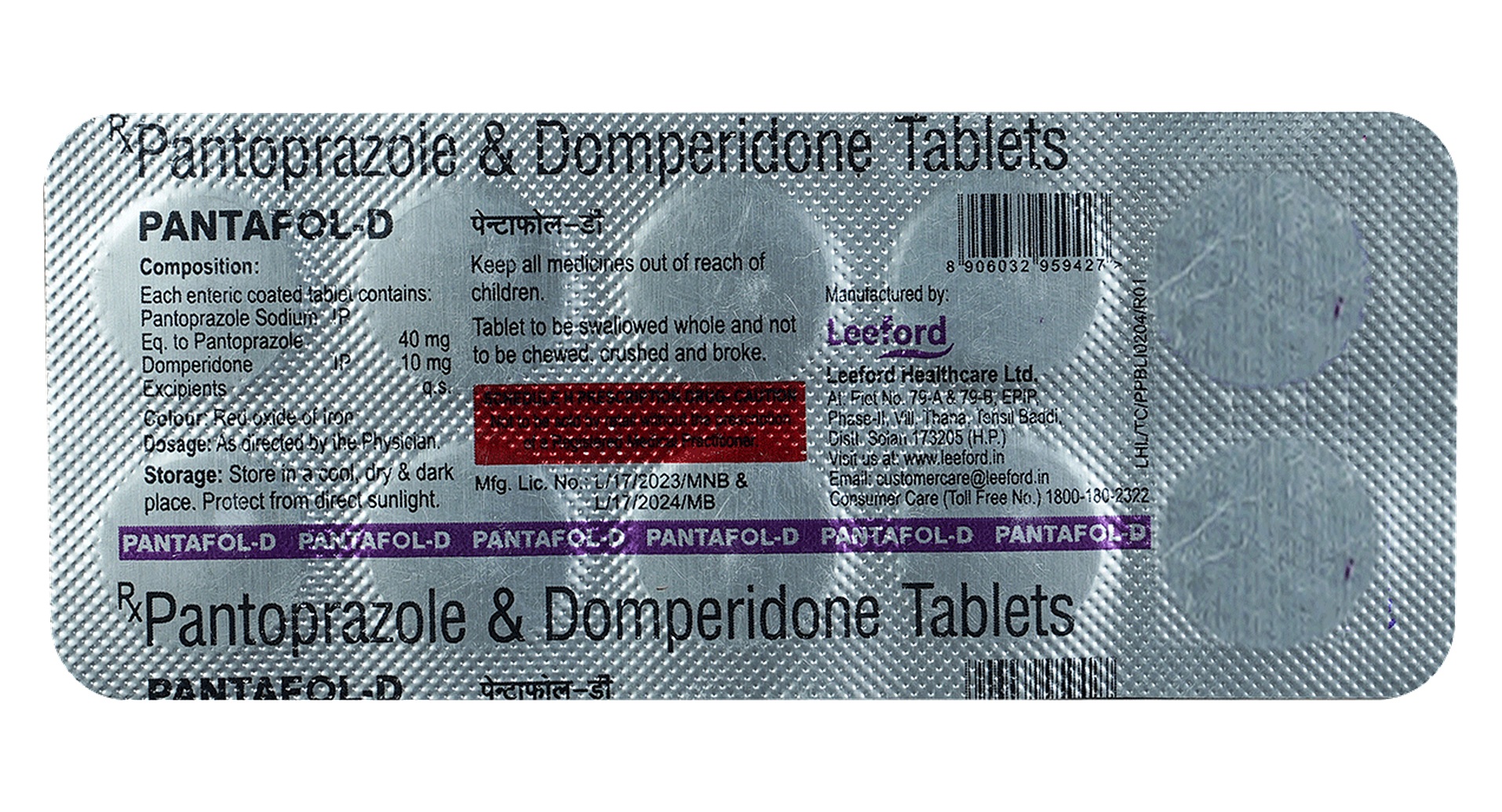 Pantafol-D Tablet