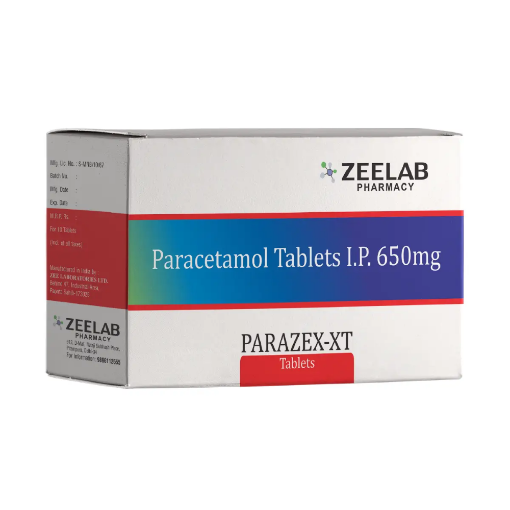 Parazex XT 650mg Tablet
