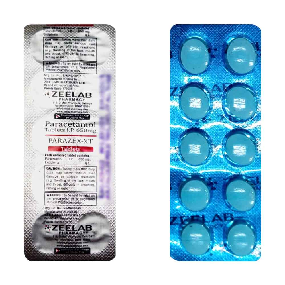 Parazex XT 650mg Tablet