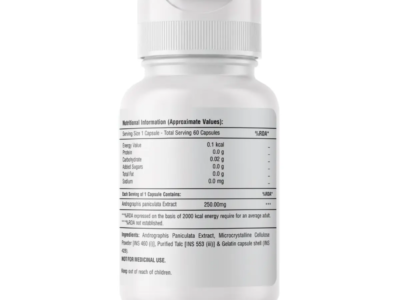 Peak Rx Andrographis Paniculata 60 Capsules
