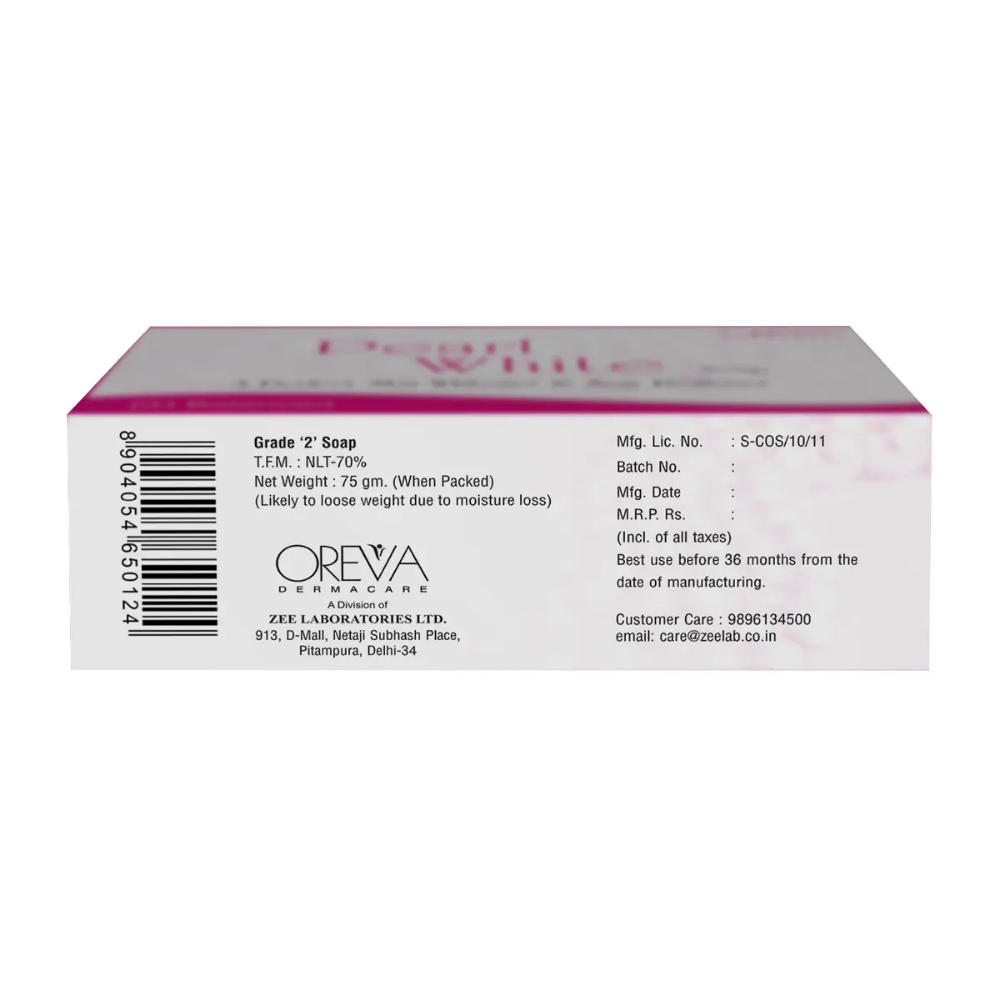 Pearl White Soap 75gm
