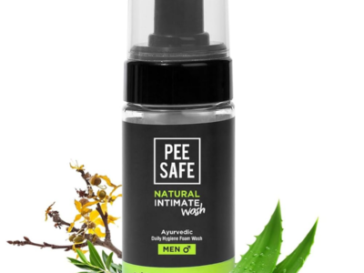 Pee Safe Men's Intimate Foam Wash pack front view