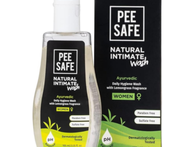 Pee Safe Natural Intimate Wash for Women pack side view