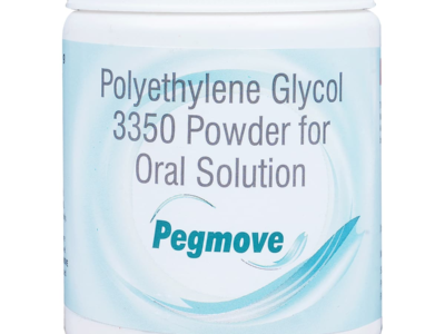 Pegmove Polyethylene Glycol 3350 Oral Solution Powder pack front view