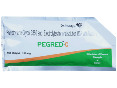 Pegred-C Powder pack side view
