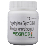 Pegred Polyethylene Glycol 3350 Oral Solution Powder pack front view