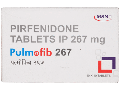 Pulmofib 267mg Tablet pack details