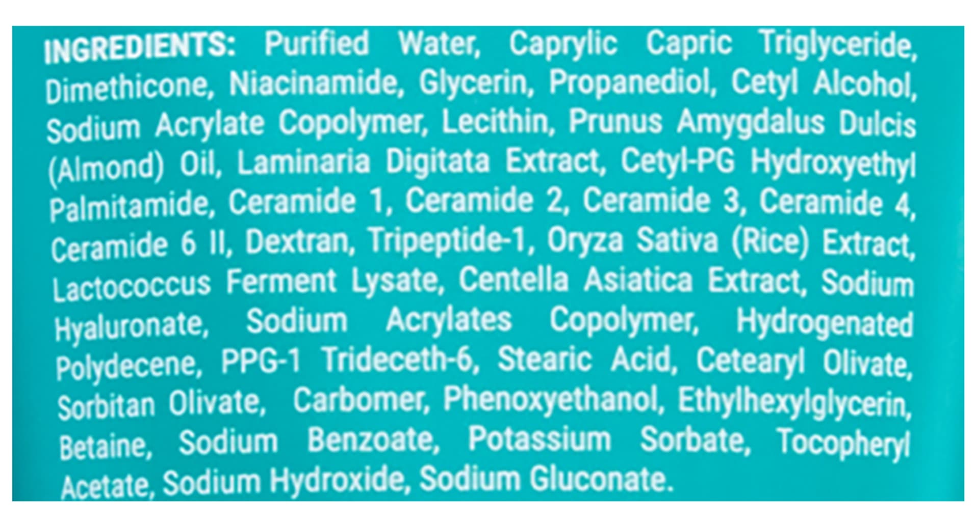 Pilgrim 5 Ceramides Barrier Repair Moisturizer