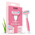 Plush 5 Blade Body Razor
