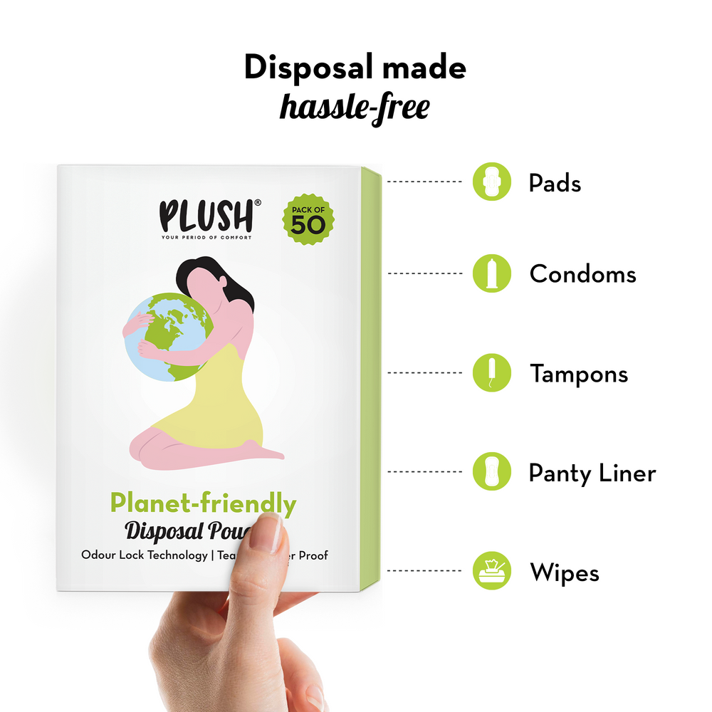 Plush Biodegradable Disposal Pouches