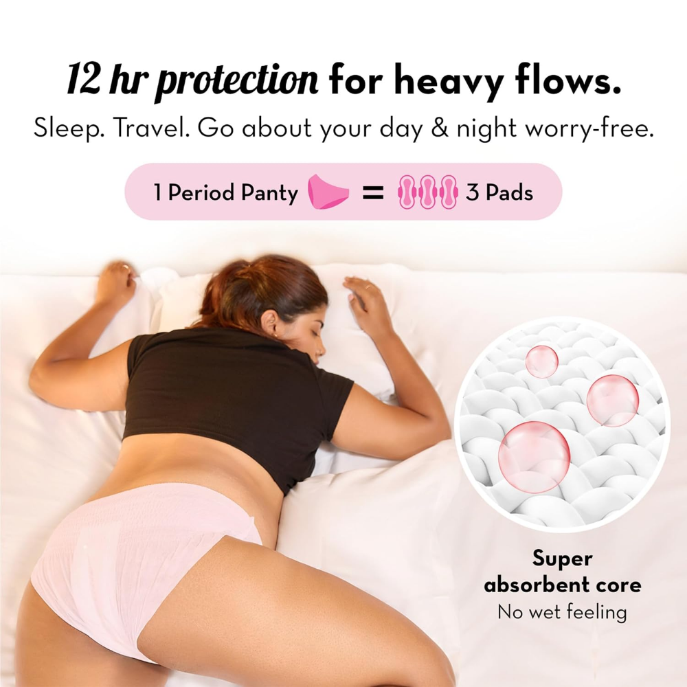 Plush High Waist Period Panty