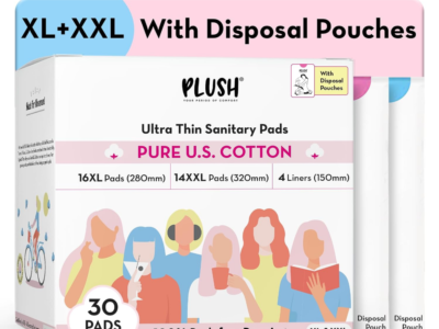 Plush Pads with Disposal Pouches