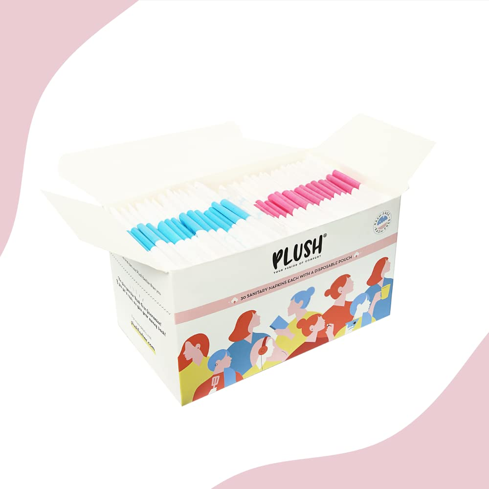 Plush Pads with Disposal Pouches
