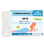 Plush Panty Liners 155mm