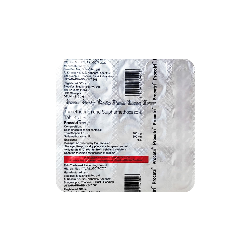 Procotri 800mg/160mg Tablet