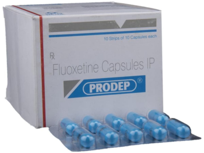 Prodep Fluoxetine Capsule pack front view