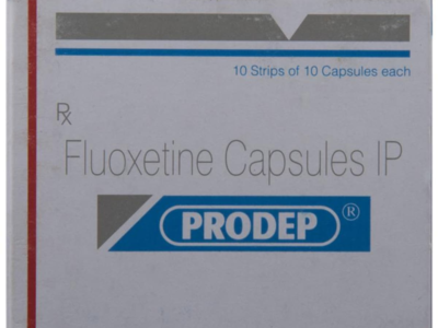 Prodep Fluoxetine Capsule pack side view