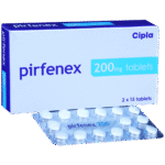 Pirfenex 200mg Tablet carton with blister