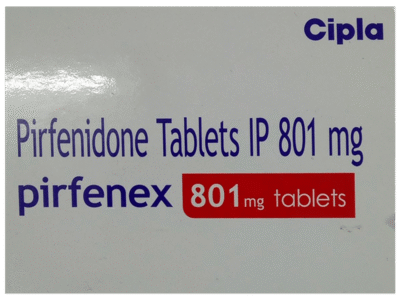 Pirfenex 801mg Tablet carton front