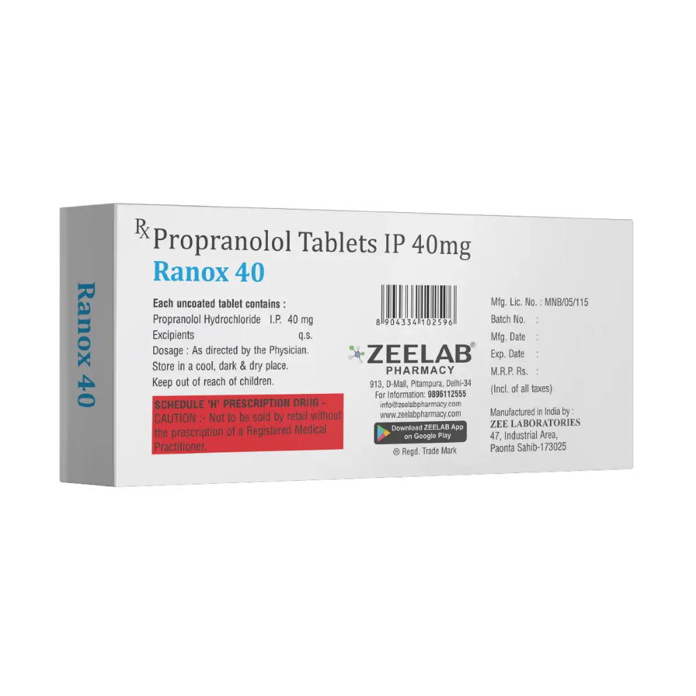 Ranox 40mg Tablet