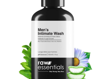 Raw Essentials Intimate Wash for Men pack front view