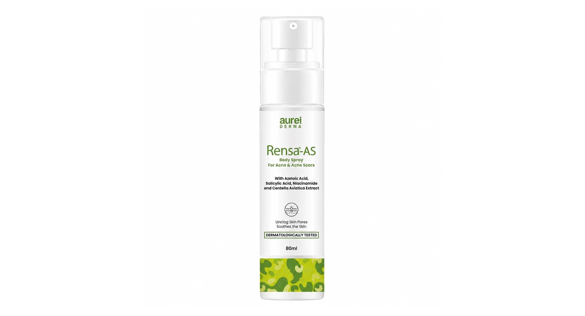 Rensa-AS Body Spray for Acne and Acne Scars