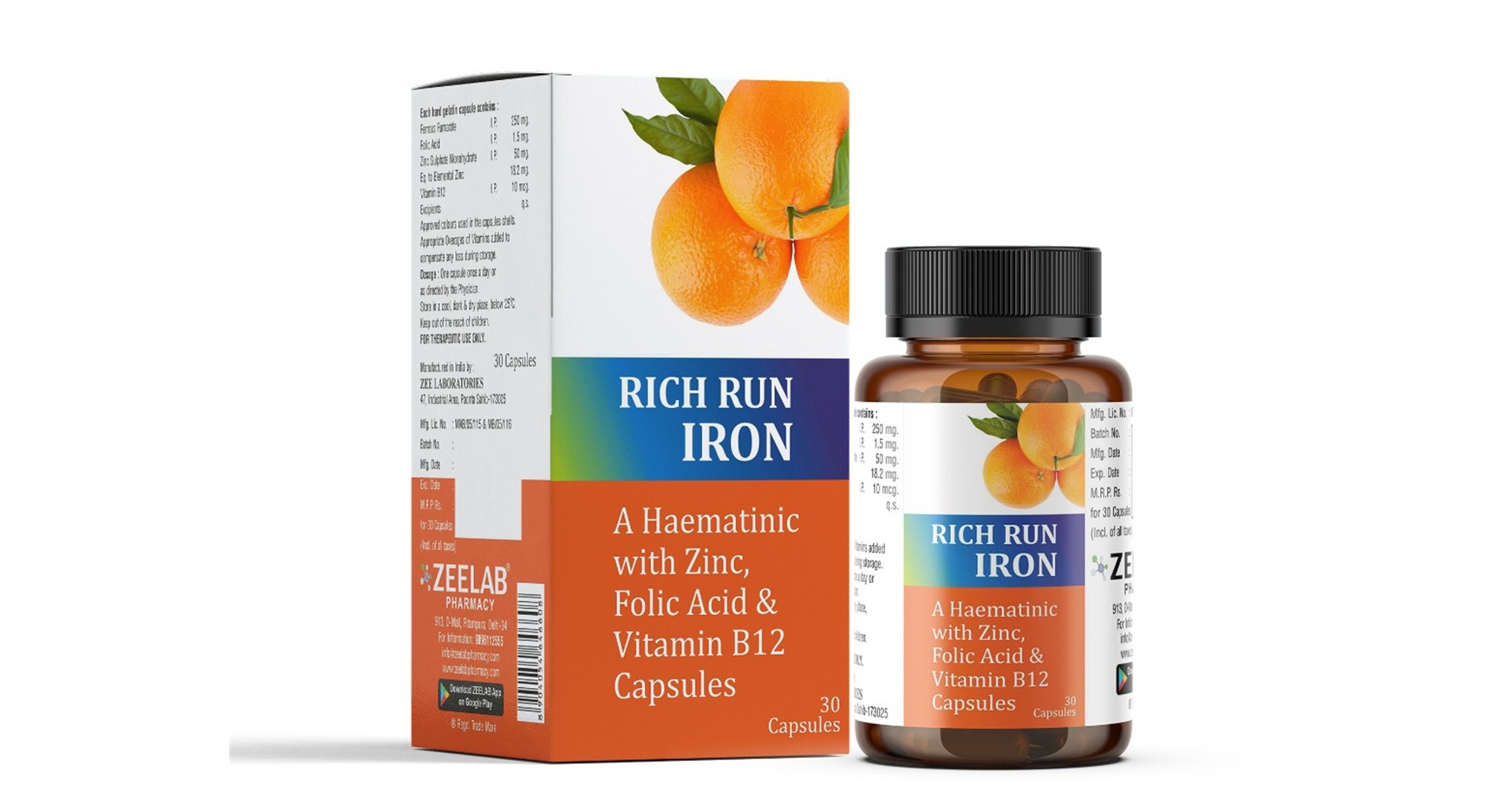 Rich Run Iron Capsule