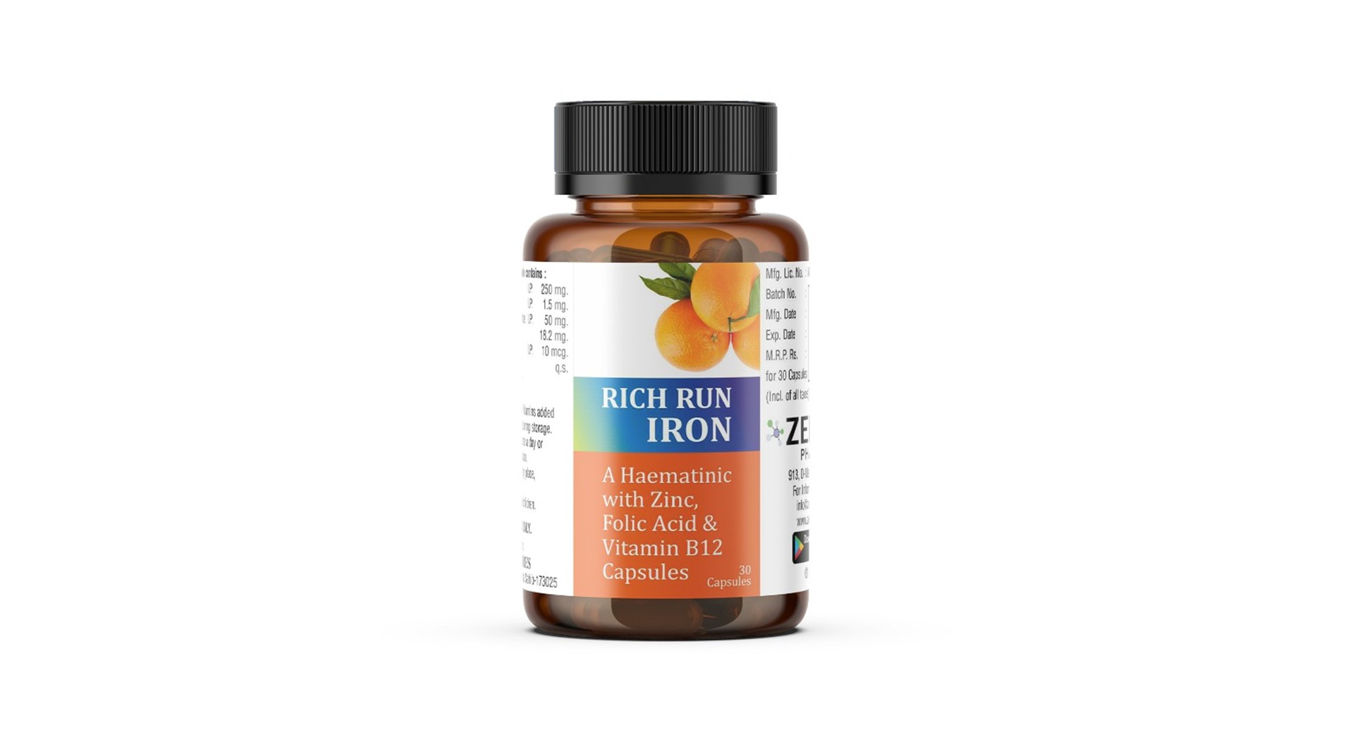 Rich Run Iron Capsule
