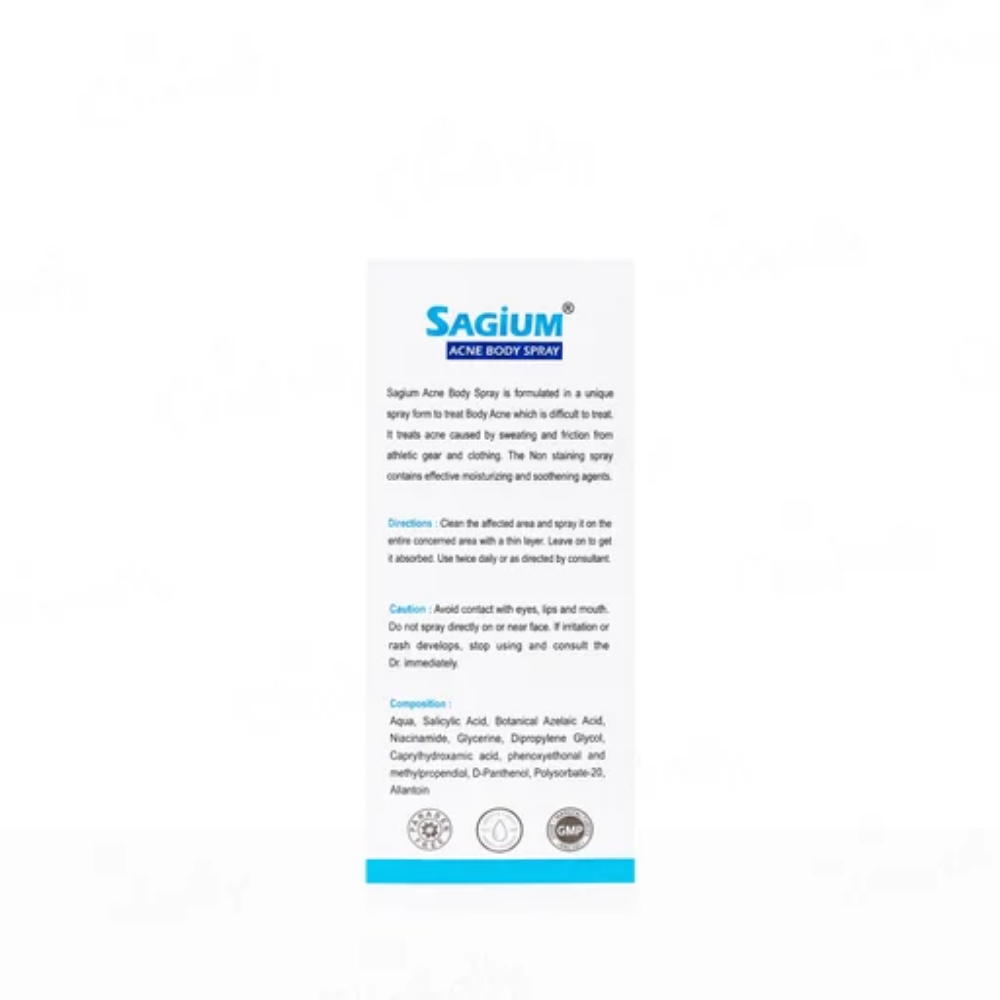 Sagium Acne Body Spray 50 ml