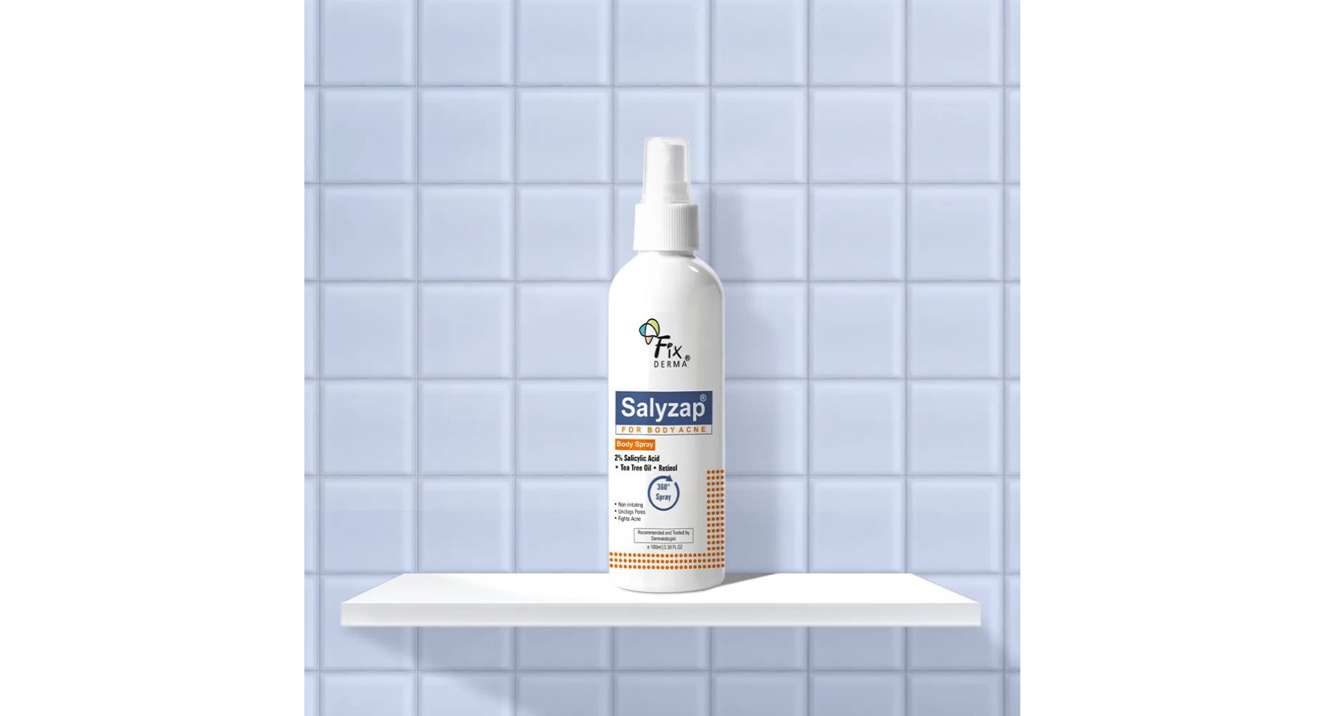 Salyzap Spray for Body Acne