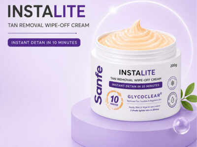 Sanfe Instalite Detan Body Cream 200gm
