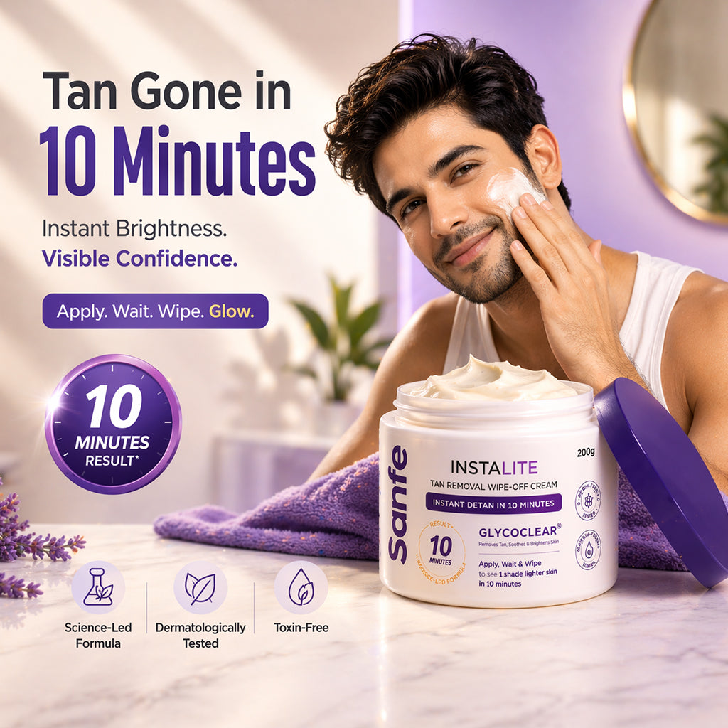Sanfe Instalite Detan Body Cream 200gm