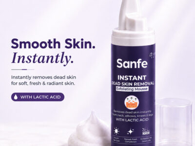 Sanfe Instant Dead Skin Removal Exfoliating Mousse 60ml