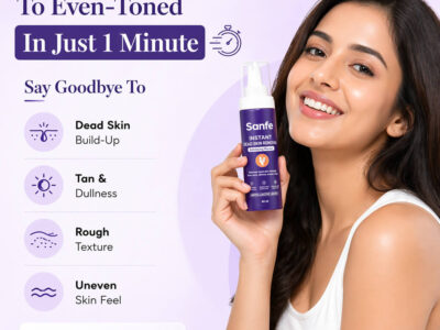Sanfe Instant Dead Skin Removal Exfoliating Mousse 60ml