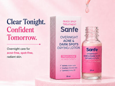 Sanfe Overnight Acne and Dark Spots Drying Lotion 20ml