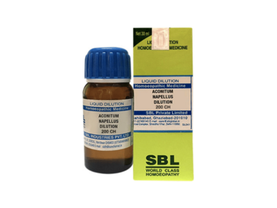 SBL Aconitum Napellus Dilution 200 CH