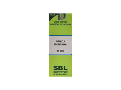 SBL Arnica Montana Dilution pack front view