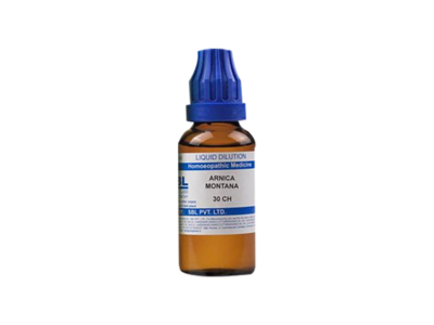 SBL Arnica Montana Dilution pack side view