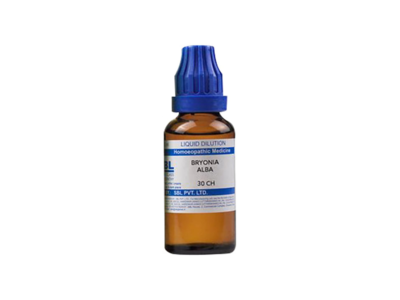 SBL Bryonia Alba Dilution pack side view
