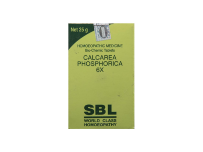 SBL Calc Phos 6X Biochemic Tablets pack front view