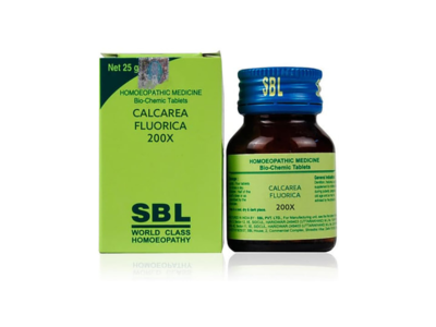 SBL Calc Phos 6X Biochemic Tablets pack side view