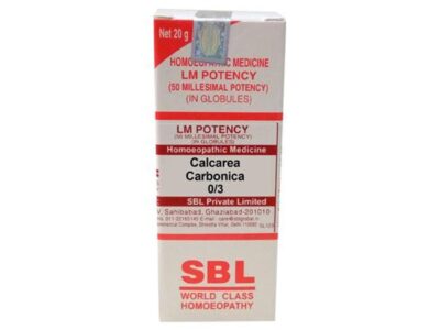 SBL Calcarea Carbonica 0/3 LM